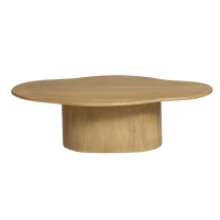 Table basse nuage en bois de manguier Fable