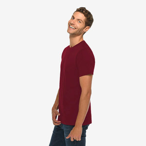 Camiseta de Alta Calidad para Hombre, Tallas Grandes, Personalizable con Impresión, Cuello Redondo, Manga Corta, 100% Algodón, Lisa - Product Image 4