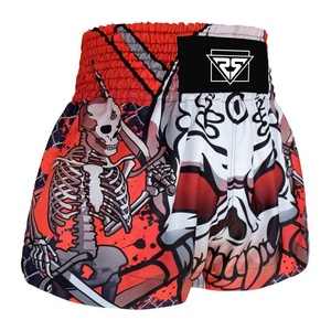 100% Polyester Muay Thai Training Shorts Confortable Premium Fight Shorts pour Boxe et MMA Dernière conception - Product Image 1