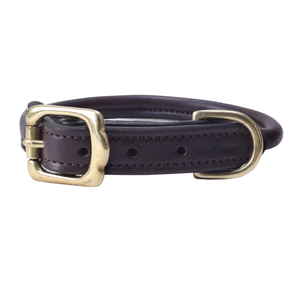 Collier de chien en cuir vert de haute qualité pour lévrier et Whippet - Product Image 1