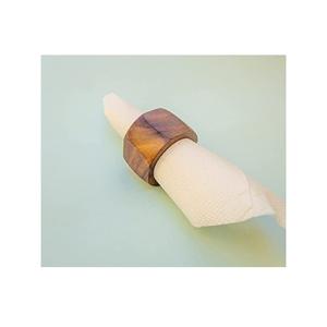 Servilletero cuadrado moderno hecho a mano, servilletero de madera maciza para decoración de mesa de comedor, organizador de pañuelos de bajo precio para fiesta - Product Image 6