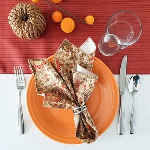 Serviettes à isolation thermique Jacquard en coton biologique 100% personnalisées Tissu décoratif pour hôtel et restaurant avec certificat GOTS Style classique - Product Image 5