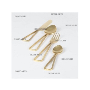 Ensemble de fourchettes en acier inoxydable avec poignées en aluminium Ensemble de fourchettes couleur or et argent de qualité supérieure pour les meilleures ventes - Product Image 6