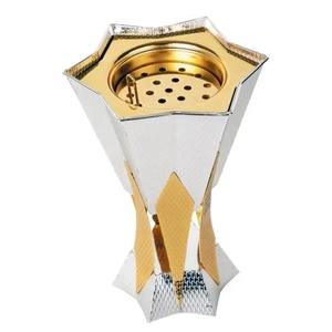 Quemadores de incienso clásicos de color dorado y blanco de lujo, quemadores de incienso de Metal de lujo hechos a mano, quemadores de incienso de regalo blanco y dorado - Product Image 5