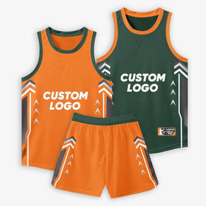 Camiseta de baloncesto de malla transpirable de alta calidad personalizada para niños conjunto de uniforme de baloncesto para niños con opción de talla grande - Product Image 1