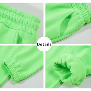 ชุดวอร์มสองชิ้นสำหรับเด็กชุดวอร์มเสื้อสวมหัวมีฮู้ดสำหรับวิ่ง - Product Image 4