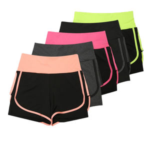 Short femme confortable vêtements de sport entraînement 2 en 1 short de course Fitness Yoga short femme pour la salle de sport - Product Image 1