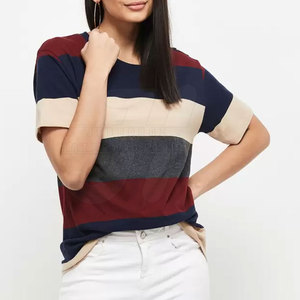 เสื้อยืดคอกลมแขนสั้นผ้าฝ้ายคุณภาพสูงสำหรับผู้หญิง พิมพ์ลายตามสั่ง ระบายอากาศได้ดี เหมาะสำหรับกิจกรรมกลางแจ้ง ราคาขายส่ง - Product Image 1