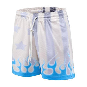 Shorts en maille pour hommes à vendre Usine Fabrication Imprimé 100% Polyester Séchage Rapide Nouveau Design Hommes Femmes Unisexe Basketball Mesh Shorts - Product Image 4