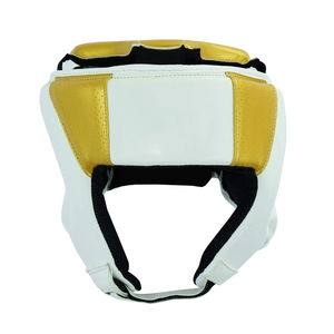 Casque de boxe en cuir PU pour entraînement de Muay Thai, MMA et karaté, protection de la tête, design personnalisé, service OEM - Product Image 1