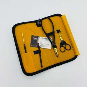 Juego de herramientas para extensiones de cabello Black Gold Premium Micro-Link con alicates de acero inoxidable Gancho de ganchillo, enhebrador de bucle y tijera - Product Image 6