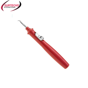 Surtechs เครื่องมือเย็บแบบแมนนวลอันชาญฉลาดตะขอกรามโค้งขวาแบบพื้นฐานการผ่าตัด - Product Image 3