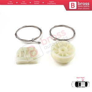ชุดซ่อมมอเตอร์กระจกไฟฟ้าหลังขวา รุ่น BWR5496 สำหรับรถยนต์ 75 RJ MG ZT Brilliance B8 ปี 1998-2005 4/5 ประตู CVH101300 - Product Image 3
