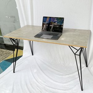 Industrial Style <b>Set</b> of 4 Hairpin Plus Iron Legs Heavy Duty 73cm High Powder Coated for Dining Tables and Beds-CHB68044 - Product Image 6