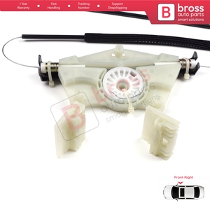 BWR778 Power <b>Window</b> Regulator Repair Set Front Right for Touareg MK1 7L Cayenne 9PA 955 957 2002-2010 7L0837462 - Product Image 6