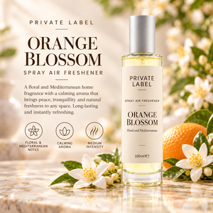 Diffuseur d'ambiance en spray à la fleur d'oranger, marque privée, 100 ml |   Parfum d'ambiance floral longue durée |   Fabricant OEM Espagne - Product Image 2