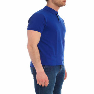 Polo de origen de alta calidad al por mayor, Polo multicolor de poliéster con solapa de cuello duro de verano para hombre - Product Image 2