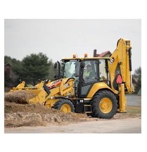 รถตักล้อยาง CAT 434 รุ่น 10 ตัน เครื่องยนต์ Caterpillar ขับเคลื่อน 4 ล้อ ห้องโดยสารดีลักซ์ พร้อมระบบเลื่อนด้านข้าง ติดตั้งบนโครงรถ ขาย - Product Image 5