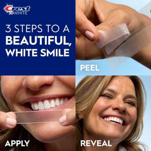 Crest 3D Whitestrips Age Renew – Kit de Blanqueamiento Dental, 21 Tratamientos, Cada Tratamiento con 1 Superior/1 Inferior, 42 Tiras - Product Image 3