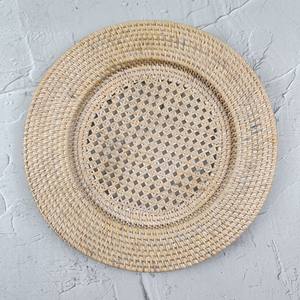 Elegant Handcrafted Round Rattan <b>Placemat</b> Natural Rattan <b>Placemat</b> for Dining Table Home Decor Wholesale From Vietnam - Product Image 6