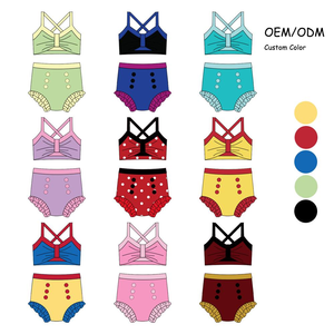 Maillots de bain pour petites filles, tenues en deux pièces, style princesse, dessin animé, mignon, nouveaux modèles assortis pour sœurs, vêtements pour enfants - Product Image 1