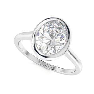 3.00CTOval Cut Diamon Diamond Unique Bridal <b>Set</b> Wedding <b>Ring</b> for <b>Women</b> - Product Image 6