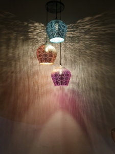 Tùy Chỉnh Sang Trọng Hiện Đại Kim Loại Ma-rốc Thổ Nhĩ Kỳ Phong Cách Treo Mặt Dây Chuyền Đèn Ánh Sáng Thiết Lập Dài Vuông Cho Nhà Văn Phòng Phòng Khách - Product Image 6