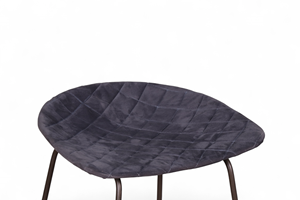 Chaise berçante nordique moderne contemporaine siège confortable Durable Design minimaliste salle à manger salon chambre décor utilisation extérieure - Product Image 3