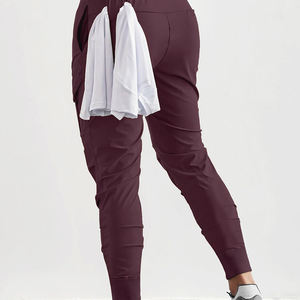 Men's Casual Cargo Pants Elastic Waist Drawstring Breathable Lightweight <b>Joggers</b> Sweatpants Knitted Weaving 100% Cotton for <b>Work</b> - Product Image 5