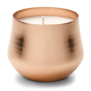 Tarro de vela de Metal de diseño personalizado, forma redonda, acabado de cobre para el hogar y la decoración de iluminación de Navidad, tarro de vela - Product Image 3