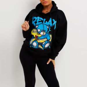 Custom <b>Sublimation</b> Printing Logo Casual Plain Blank Soft Loose Unisex Solid Cotton Fleece French Terry Women Oversized <b>Hoodie</b> - Product Image 5