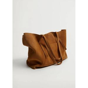 Sac à bandoulière pour femme en cuir véritable de style européen, tendance, traditionnel, imperméable, avec deux sangles, grande capacité, sac à main, cadeau - Product Image 5