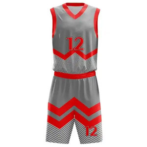 Tout nouveau uniforme de basket-ball personnalisé le plus populaire pour les jeunes fabriqué au Pakistan uniforme de basket-ball pour hommes maillot de basket-ball - Product Image 5