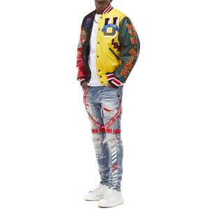 Varsity veste hommes moderne tenue décontracté confortable Streetwear mode en vrac en gros usine directe Oem Odm bas quantité minimale de commande livraison rapide - Product Image 3