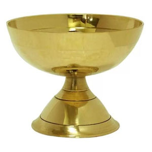 Venta al por mayor hogar decorativo Diya latón Akhand Diya para Pooja y Diwali decoración mesa de latón Diya en precio atractivo - Product Image 2