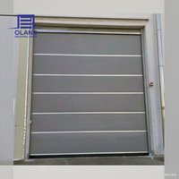 Porte industrielle rapide en PVC certifiée CE, design moderne, imperméable, rideau PVC avec surface finie
