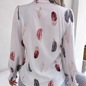 Intérieur de style nouveau printemps et automne pour femmes françaises avec base à manches longues de style occidental Shir <span class=keywords><strong>Tropa</strong></span> De Mujer - Product Image 3
