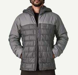 Chaqueta acolchada de invierno para hombre transpirable de talla grande personalizada - Product Image 3