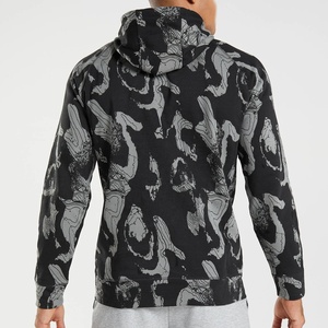 Men's Casual Sports Pullover <b>Hoodie</b> Long Sleeve <b>Gym</b> Fitness Polyester Jacket Custom Logo Summer Colors Different 3D Pattern - Product Image 6