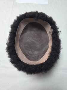 Prótesis Capilar Afro Taz con Base Mono para Hombre - Negro Africano Bangladesí - Product Image 2