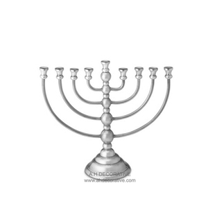 Candélabre à 5 bras fabriqué à la main en bronze brillant au design unique Pièce maîtresse de Noël pour les mariages - Product Image 5