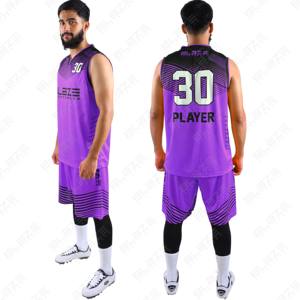 Personalizado de alta calidad Bsci pantalones cortos de baloncesto de verano transpirable Unisex adulto baloncesto Jersey Bsci verano uniforme de baloncesto - Product Image 1