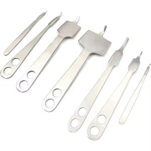 Ensemble d'instruments chirurgicaux Hohmann de haute qualité, 7 pièces, en acier inoxydable, légers, pour retractor chirurgical, certifiés CE ISO - Product Image 5