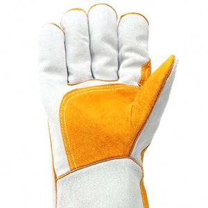 Guantes de Trabajo de Soldadura de Buena Calidad con Logotipo Personalizado del Fabricante, Guantes de Soldadura de Alta Calidad, Guantes de Soldadura, Guantes de Seguridad contra el Calor - Product Image 5