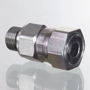 ข้อต่อไฮดรอลิกแบบ BSP-ORFS Reverse Nipple ชุบนิกเกิล ผลิตภัณฑ์ทั่วไป GEHRED - Product Image 1