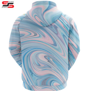 Sudadera con capucha de anime Sudaderas con capucha de sublimación de alta calidad Poliéster Fleece Tie Dye Hoodie - Product Image 2