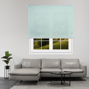 Stores enrouleurs translucides Well Home - Bleu clair, 180 x 175 cm (largeur x longueur) / Taille du tissu 177 x 170 cm - Product Image 6