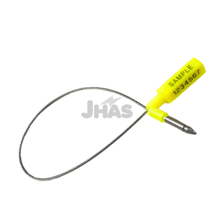 Sellos de cable de metal personalizables de alta seguridad para remolques ferroviarios Código QR certificado ISO Longitud ajustable Acero plástico caliente - Product Image 5