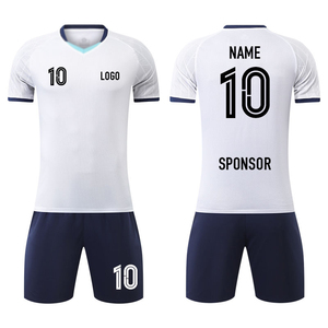 Ropa deportiva personalizada Odm, uniforme de camiseta de fútbol en blanco con logotipo personalizado, conjunto de uniformes de fútbol americano de secado rápido y transpirable - Product Image 2