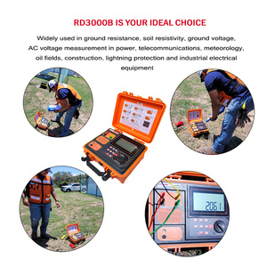 Wrindu, el mejor equipo para resistencia a la tierra y prueba de resistividad del suelo, probador de resistencia a la tierra portátil - Product Image 4